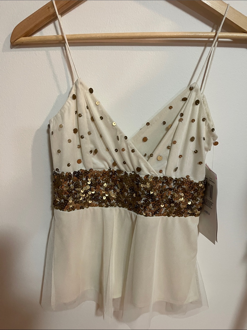 Nightway Ladies Special Occasion Top SZ S NWT